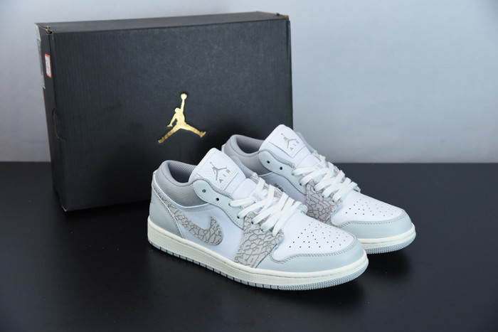 Air Jordan 1 Low PRM Smoke Grey Elephant DH4269-100