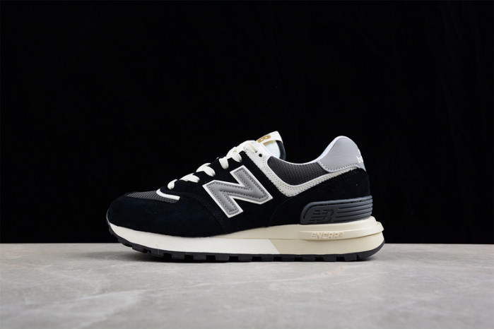 New Balance 574 Black Grey White - U574LGG1