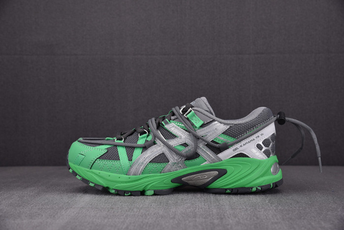 As*ic*s gel-kahana tr v2 clay grey silver green men