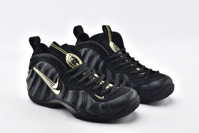 Nike Air Foamposite Pro Black Metallic Gold 624041-009