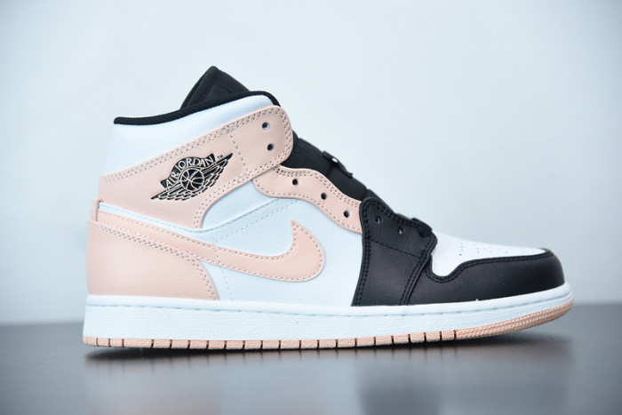 Air Jordan 1 Mid ''Crimson Tint'' 554724-133