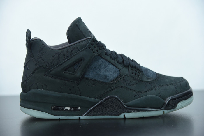 KAWS x Air Jordan 4 Black AJ4 930155-001