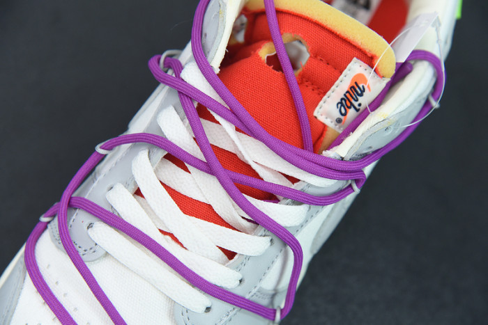 OFW x Nike SB Dunk Low “45 of 50” OW DM1602-101