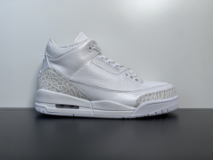 Air Jordan 3 Pure White 136064-111