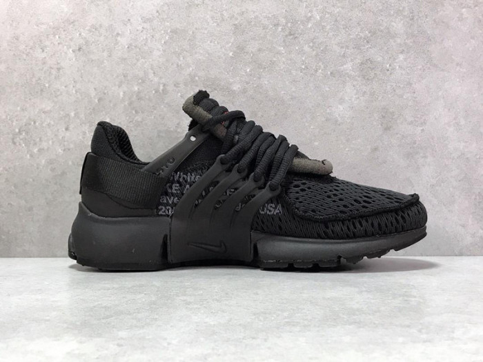 Off‑White x Nike Air Presto ''Black'' 2018 AA3830‑002