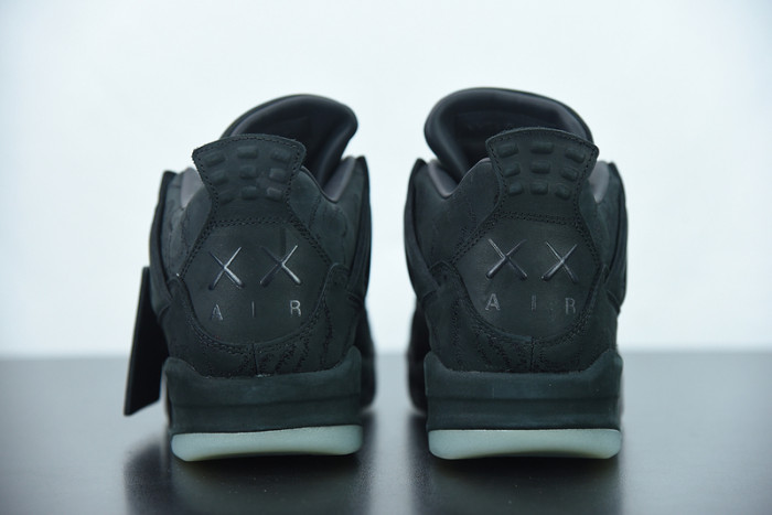 KAWS x Air Jordan 4 Black AJ4 930155-001