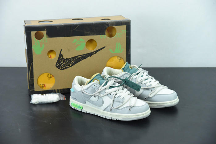 OFW x Nike SB Dunk Low “42 of 50” OW DM1602-117