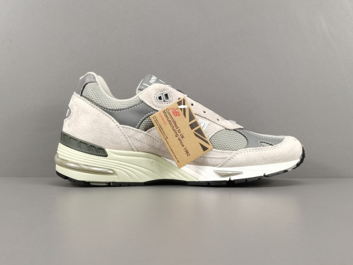 New Balance 991 Made In UK "Grey & White" M991GL