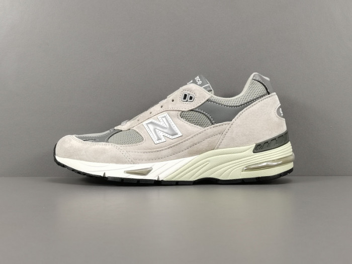 New Balance 991 Made In UK "Grey & White" M991GL