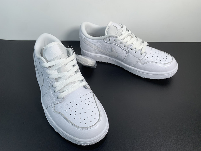 Air Jordan 1 Low Golf Triple White - Mar 2022 - DD9315-101