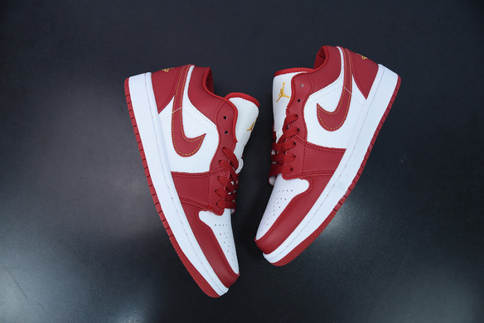 Air Jordan 1 Low Cardinal Red 553558-607