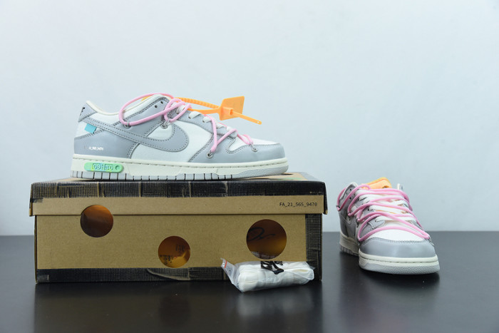 OFW Nike Dunk Low 09 Of 50 OW DM1602-109