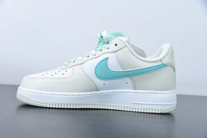 Nike Air Force 1 07 Low White Navy Blue Off-White LZ6699-555
