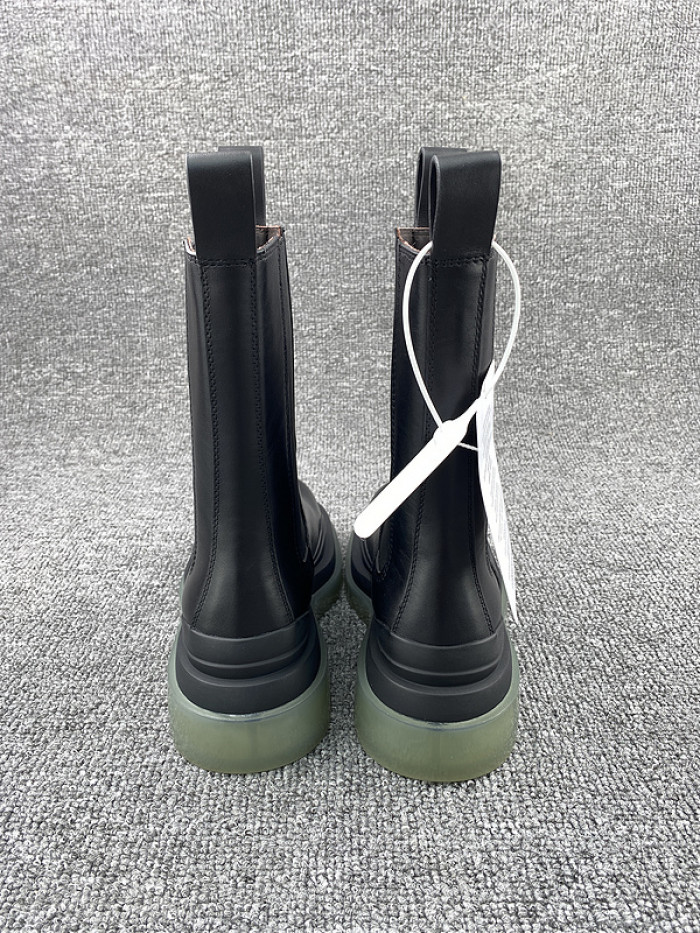 Bo*te*ga ve*ne*ta chelsea tire leather high boot