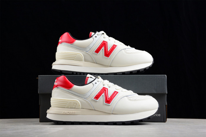 New Balance 574 Legacy Angora Crimson - U574LGTC