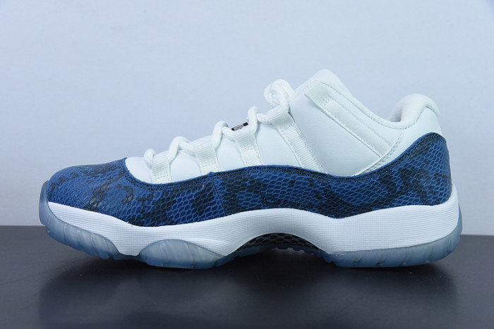 Air Jordan 11 Retro Low Navy Snakeskin 2019 CD6846-102
