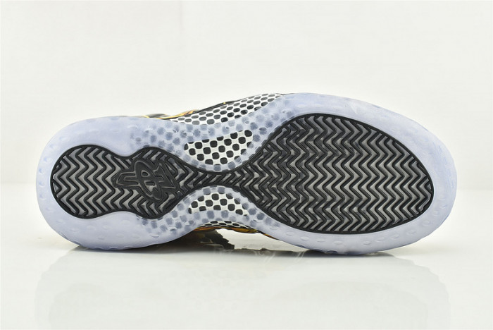 nike air foamposite 1 one S*p*e sp black metallic gold 652792-001