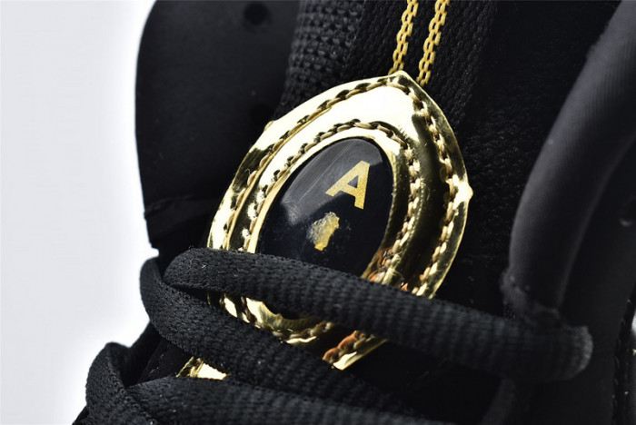 Nike Air Foamposite Pro Black Metallic Gold 624041-009