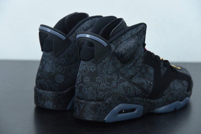 Air Jordan 6 Retro Singles Day Triple Black DB9818-001
