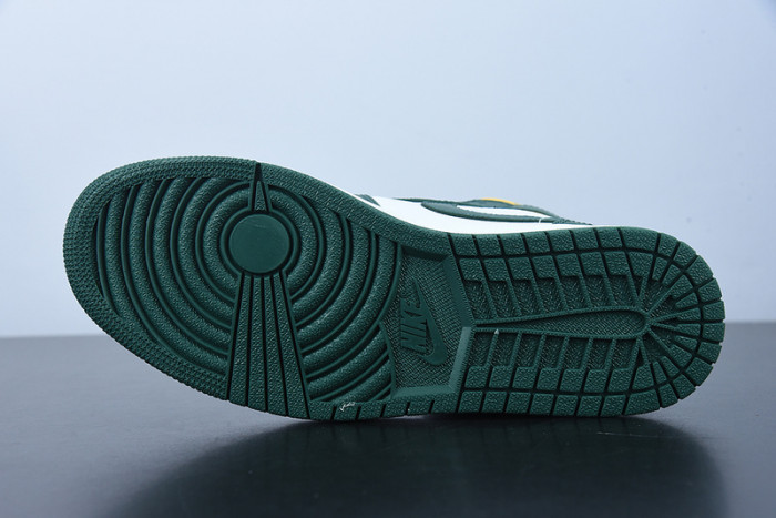 Air Jordan 1 Mid Green Yellow 554724-371