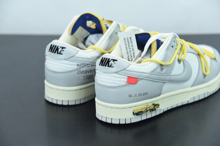 OFW Nike Dunk Low 27 Of 50 OW DM1602-120