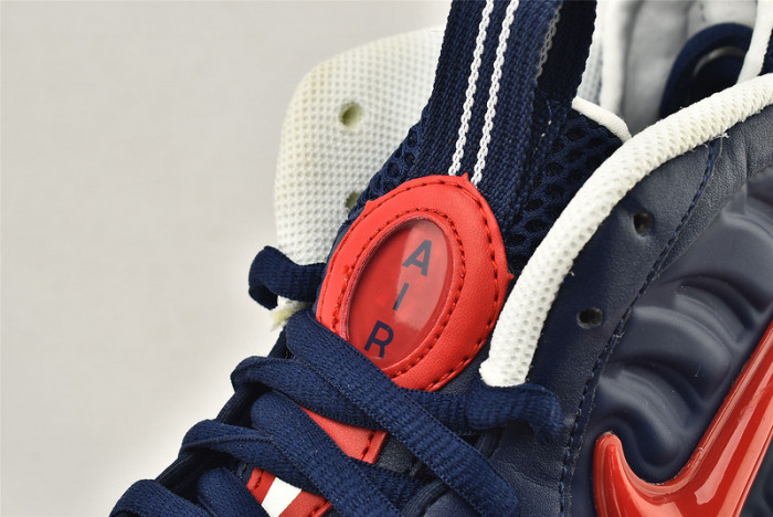 Nike Air Foamposite Pro Blue Void University Red - Cj0325-400