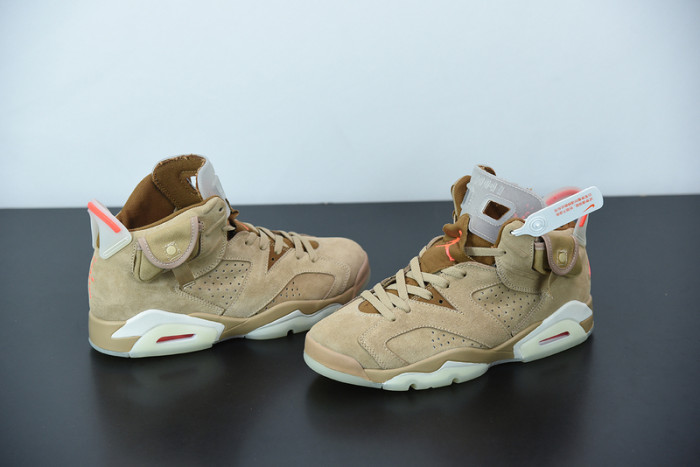 Travis Scott Air Jordan 6 British Khaki