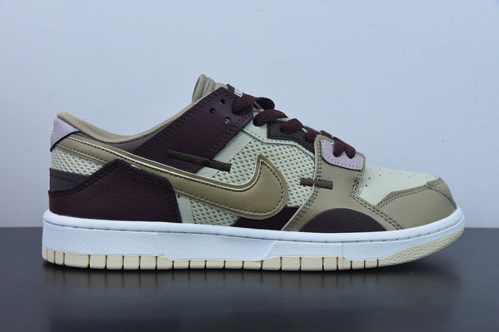 Nike Dunk Low Scrap Tan Brown DH7450-100