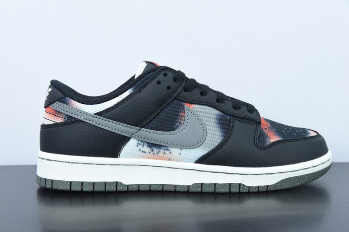 Nike Dunk Low Graffiti Black Red DM0108-001
