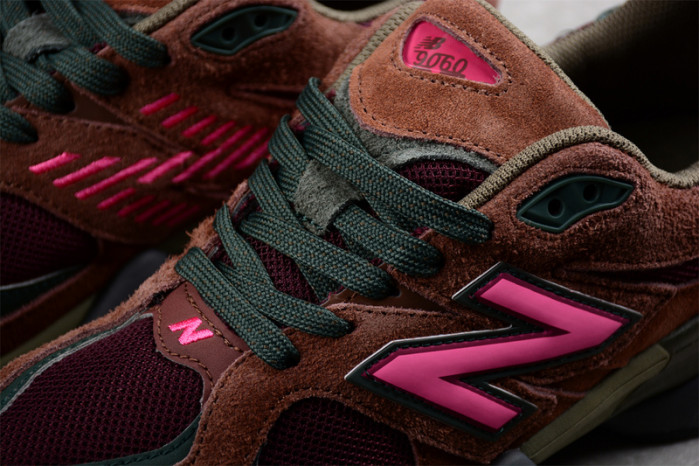 New Balance 9060 Rich Oak Burgundy U9060BUR