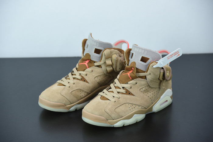 Travis Scott Air Jordan 6 British Khaki