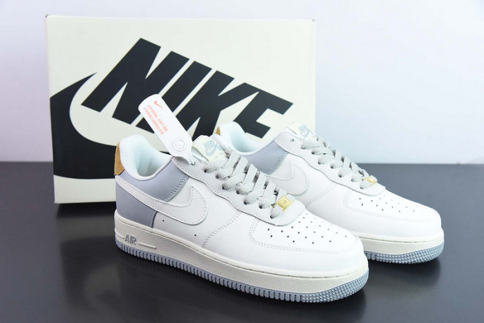 Nike Air Force 1 07 Low Grey Cream White CW2288-702