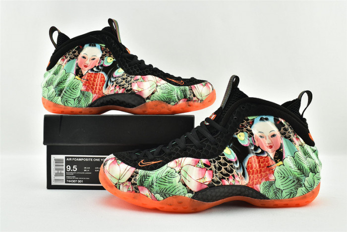 NIKE AIR FOAMPOSITE ONE TIANJIN 744307-001