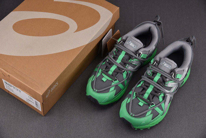 As*ic*s gel-kahana tr v2 clay grey silver green men