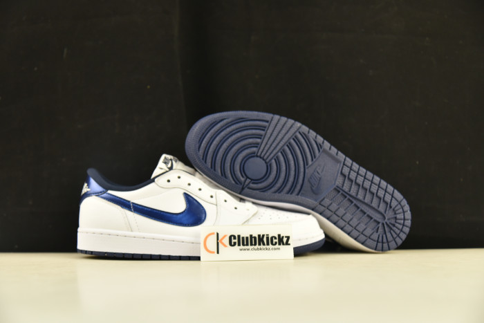 Jordan 1 Retro Low Metallic Blue - 705329-106